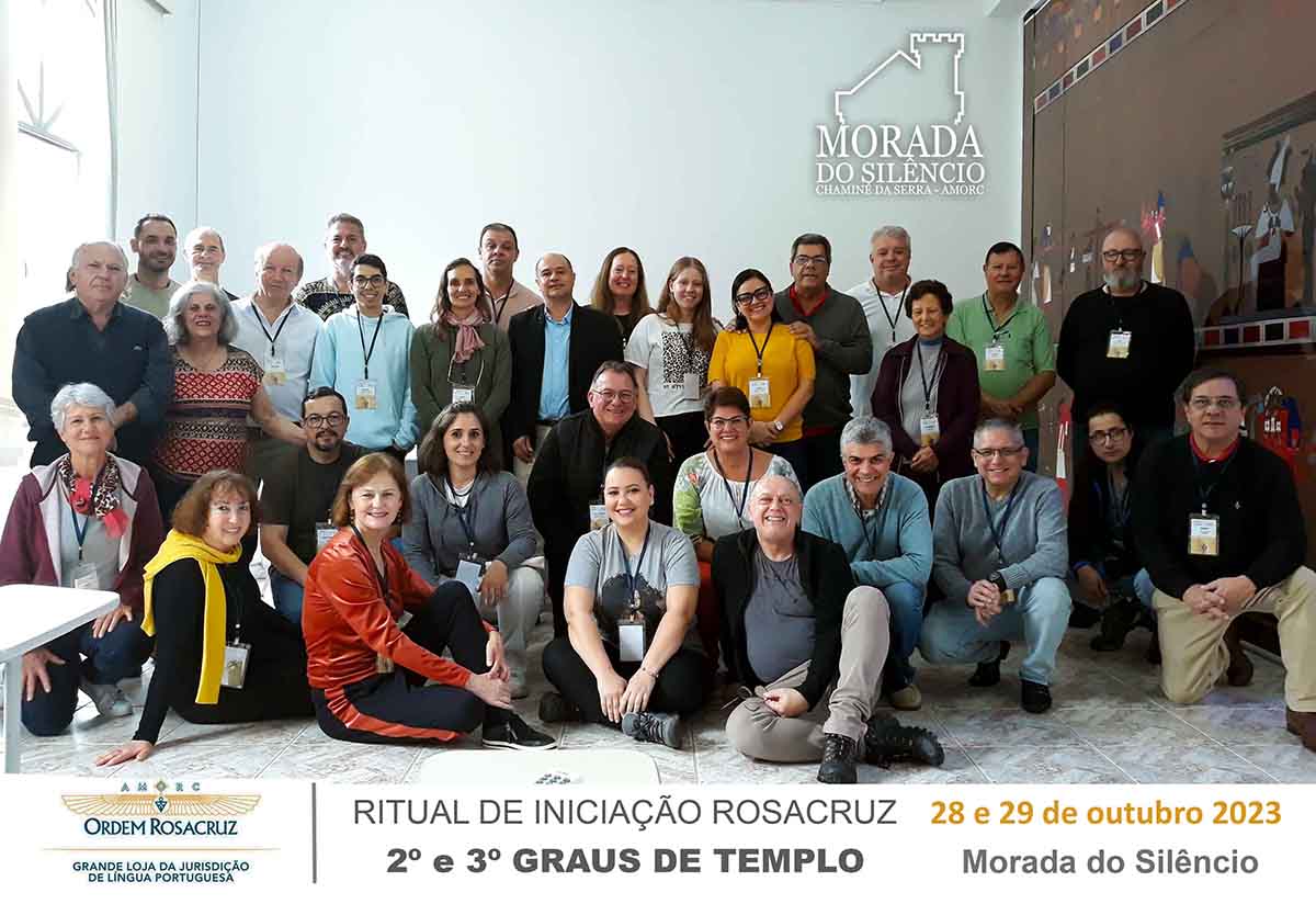 Iniciação 2º e 3º graus – 28 e 29 de outubro 2023