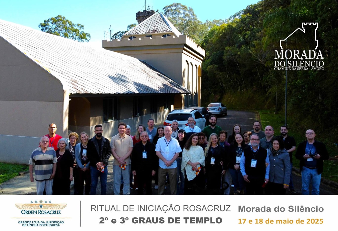 Iniciação ao 2º e 3º graus – 17 e 18 de maio de 2025