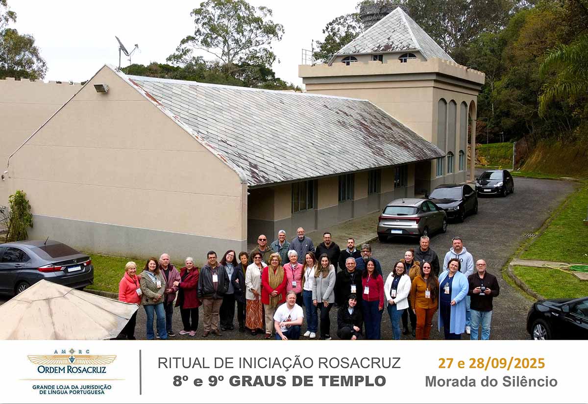 Ritual de Iniciação Rosacruz aos 8º e 9º Graus de Templo – 27 e 28 setembro de 2025