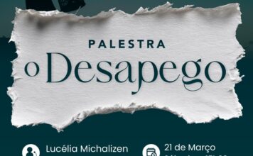 Palestra Desapego – Data: 21 de março às 15h00
