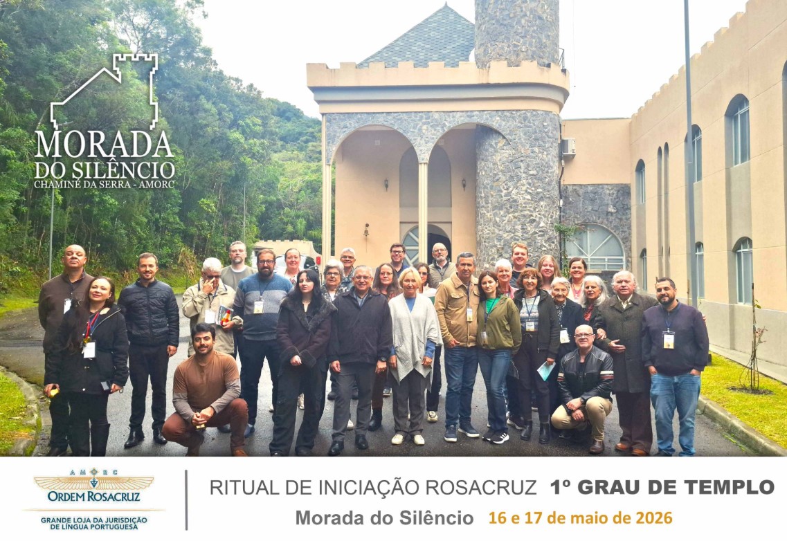 Ritual de Iniciação Rosacruz do Primeiro Grau de Templo – 16 a 17 de maio de 2026