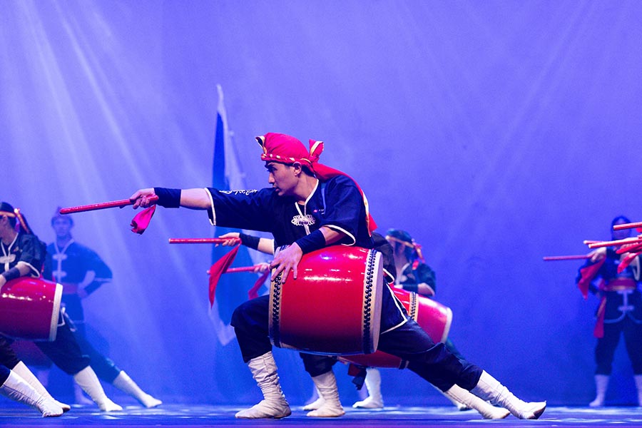 Grupo Folclórico Japonês - Ryukyu Koku Matsuri Daiko