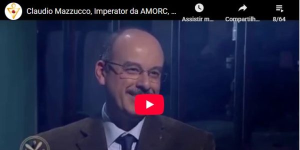 Claudio Mazzucco, Imperator da AMORC, concede entrevista para TVR1 da Romênia